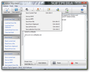 Verbose Text to Speech screenshot 3