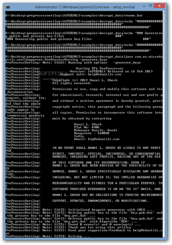 Verilog RTL PreProcessor screenshot