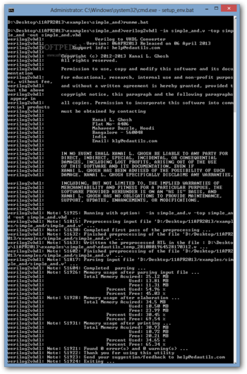 Verilog to VHDL Converter screenshot