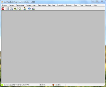 Verithos DataPlatform 2012 Desktop Edition screenshot