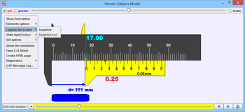 Vernier Caliper Model screenshot 3