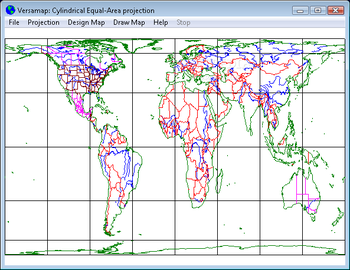 Versamap 3 for Windows screenshot