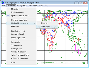 Versamap 3 for Windows screenshot 2
