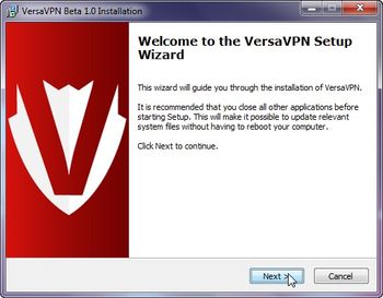 VersaVPN Client App screenshot 2