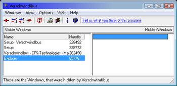 Verschwindibus screenshot