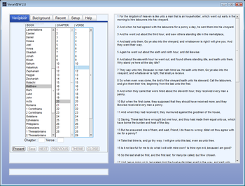 VerseVIEW screenshot
