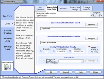 VersionBackup Master screenshot 19