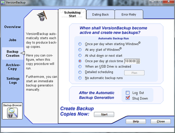 VersionBackup Master screenshot 23