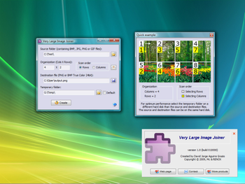 Very Large Image Joiner screenshot