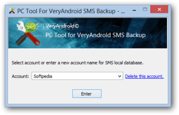 VeryAndroid SMS Backup screenshot
