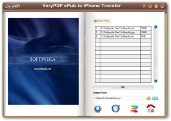 VeryPDF ePub to iPhone Transfer screenshot 2