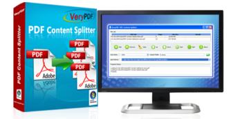 VeryPDF PDF Content Splitter Command Line screenshot