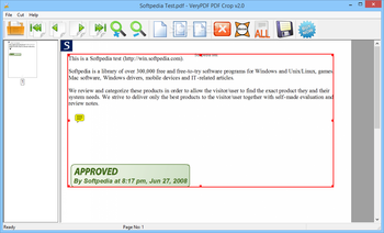 VeryPDF PDF Crop screenshot