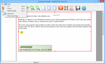 VeryPDF PDF Crop screenshot 2