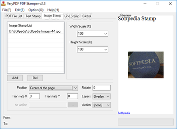 VeryPDF PDF Stamper screenshot 3