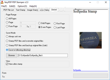 VeryPDF PDF Stamper screenshot 5