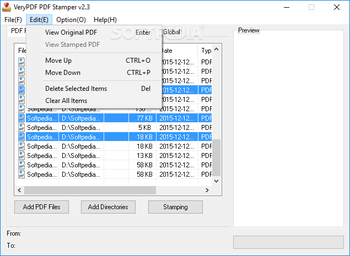 VeryPDF PDF Stamper screenshot 7