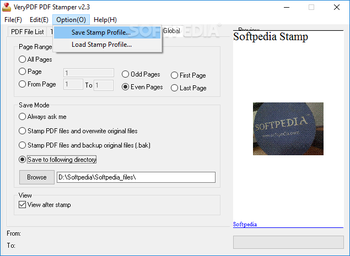 VeryPDF PDF Stamper screenshot 8