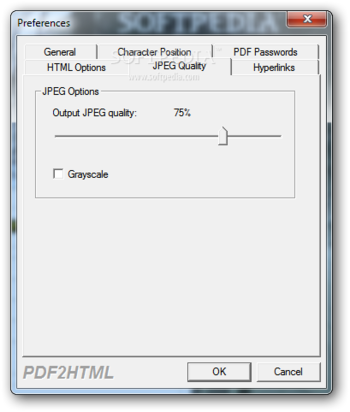 VeryPDF PDF2HTML (formerly PDF To HTML Converter) screenshot 5