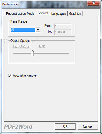 VeryPDF PDF2Word screenshot 3