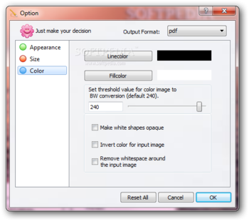 VeryPDF Raster to Vector Converter screenshot 4