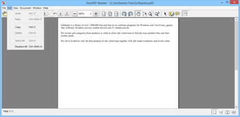 VeryPDF Reader screenshot 2