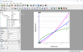 Veusz screenshot