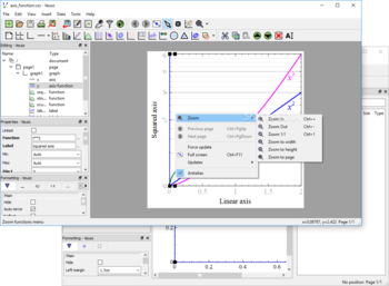 Veusz screenshot 2