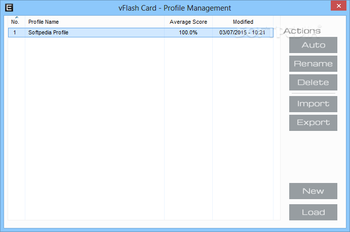 vFlash Card screenshot