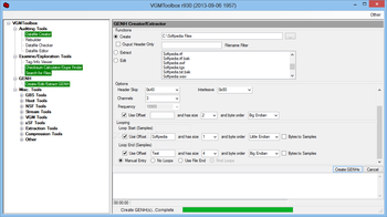 VGMToolbox screenshot 7