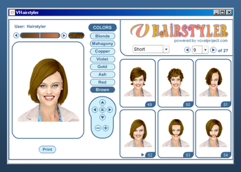 VHairstyler screenshot