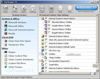 ViaCleaner screenshot