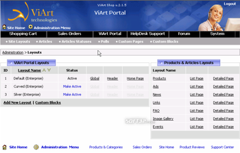 ViArt Shop Free Shopping Cart screenshot 3