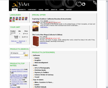 ViArt Shop Free Shopping Cart screenshot 4