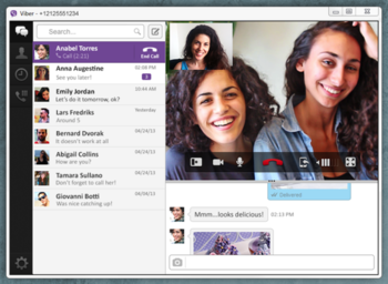 Viber screenshot