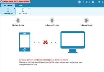 Vibosoft Android SMS + Contacts Recovery screenshot 2