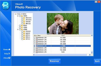 Vibosoft Digital Photo Recoery screenshot