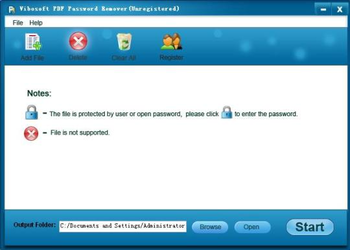 Vibosoft PDF Password Remover screenshot 3