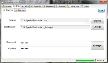 Victor's Encryption Tool screenshot