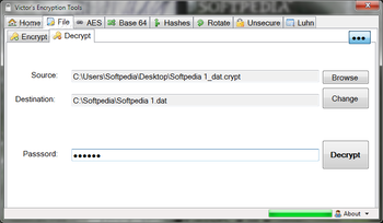 Victor's Encryption Tool screenshot 2