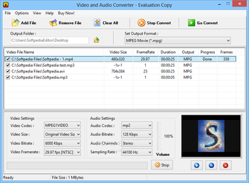 Video and Audio Converter screenshot