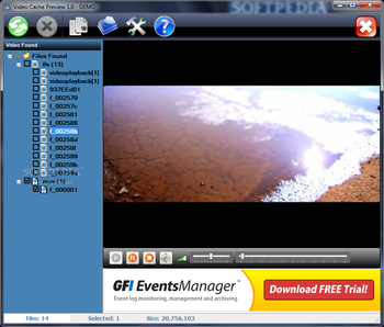 Video Cache Preview screenshot