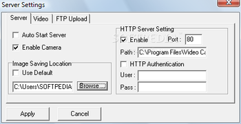 Video Cam Server screenshot 2