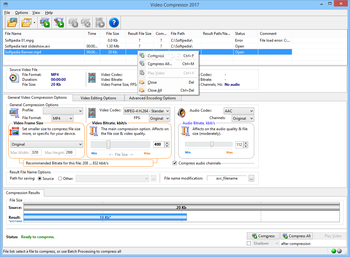 Video Compressor screenshot