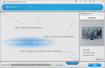 Video Converter Factory Pro screenshot