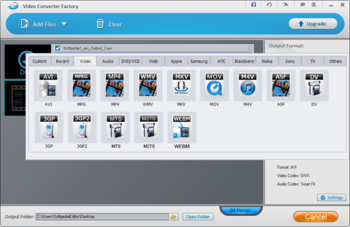 Video Converter Factory screenshot 2