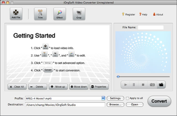 Video Converter for Mac screenshot