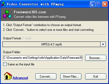 Video Converter with FFmpeg screenshot