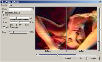 Video DeNoise for Adobe Premiere screenshot