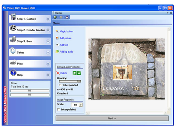 Video DVD Maker PRO screenshot